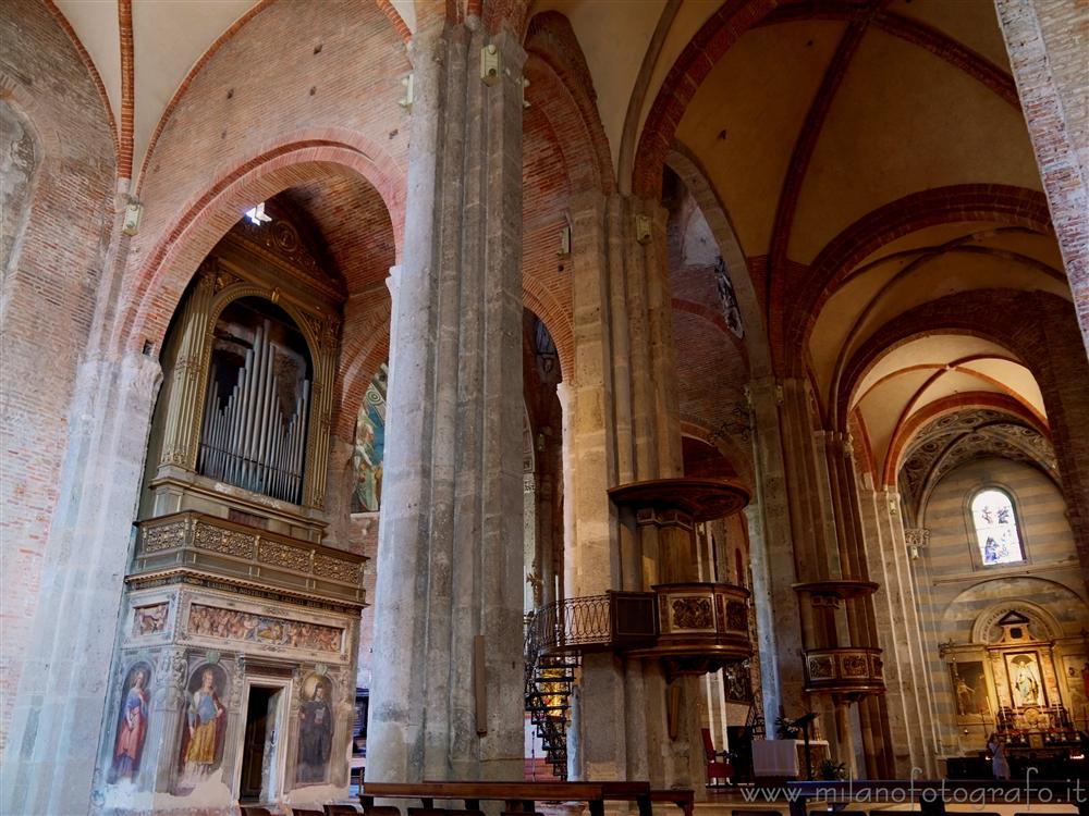 Milan (Italy) - Transept of the Basilica of San Simpliciano